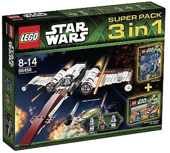 LEGO Star Wars Star Wars Bundle Pack, Super Pack 3 in 1 (Sets 75002, 75004, and 75012) (66456-1)