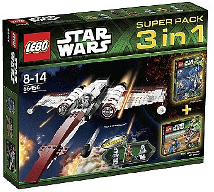 LEGO Star Wars Star Wars Bundle Pack, Super Pack 3 in 1 (Sets 75002, 75004, and 75012) (66456-1)