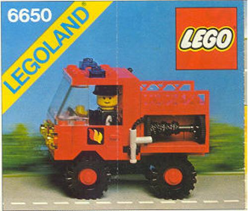 LEGO Town Fire and Rescue Van (6650-1)