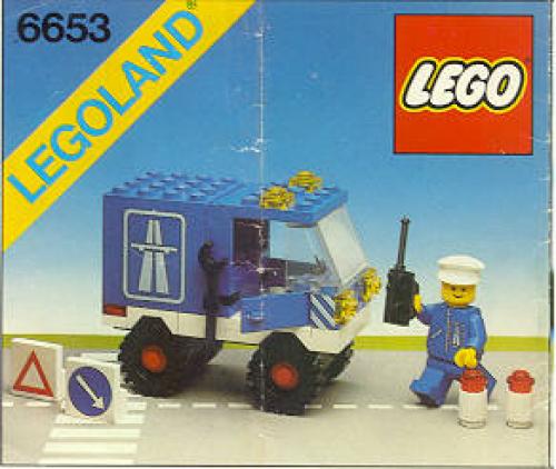 LEGO Town Highway Emergency Van (6653-1)