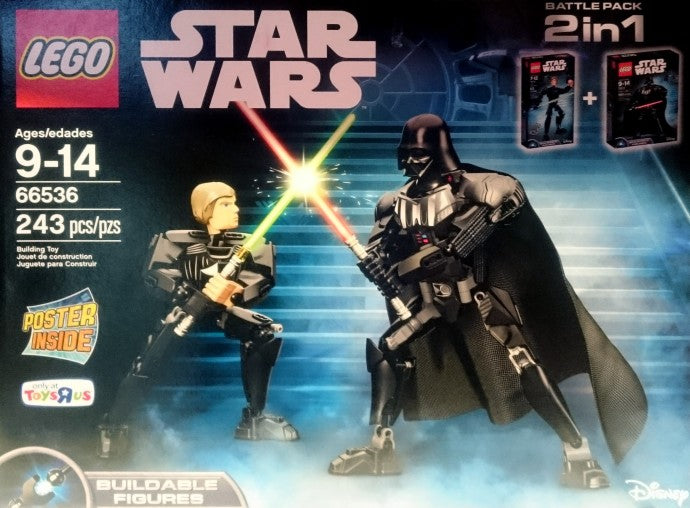 LEGO Star Wars Star Wars Bundle Pack, Battle Pack 2 in 1 (Sets 75110 and 75111) (66536-1)