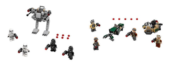 LEGO Star Wars Star Wars Bundle Pack, Super Pack 2 in 1 (Sets 75164 and 75165) (66555-1)