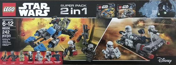 LEGO Star Wars Star Wars Bundle Pack, Super Pack 2 in 1 (Sets 75166 and 75167) (66556-1)
