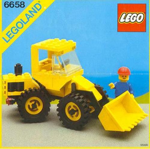 LEGO Town Bulldozer (6658-1)