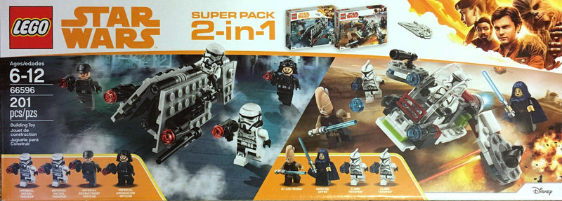 LEGO Star Wars Star Wars Bundle Pack, Super Pack 2-in-1 (Sets 75206 and 75207) (66596-1)