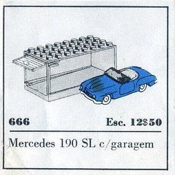 LEGO Classic 1:87 Mercedes Sport (666-1)