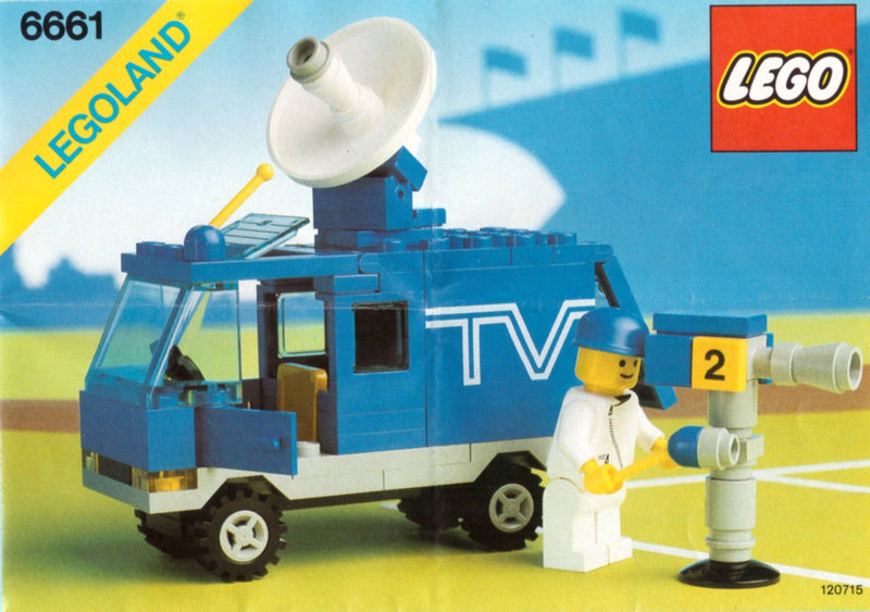 LEGO Town TV Van / Mobile TV Studio (6661-1)