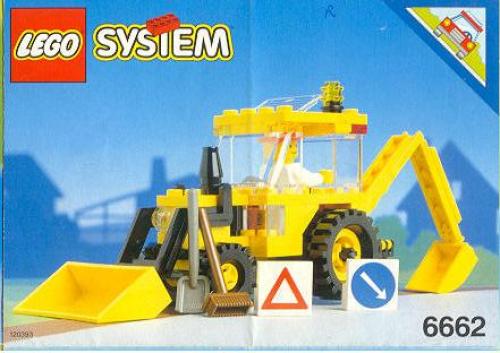 LEGO Town Backhoe (6662-1)