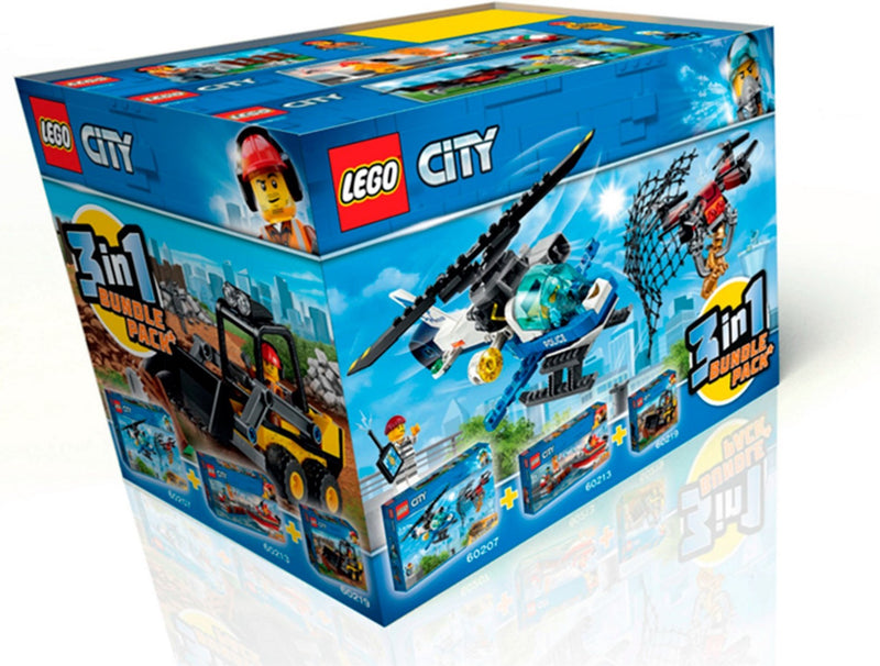 LEGO Town City Bundle Pack, 3 in 1 (Sets 60207, 60213, and 60219) (66643-1)