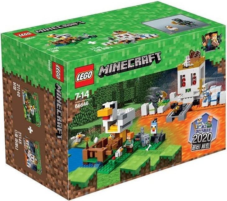 LEGO Minecraft Minecraft Bundle Pack (Sets 21140 and 21145) (66646-1)