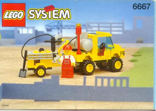 LEGO Town Pothole Patcher (6667-1)