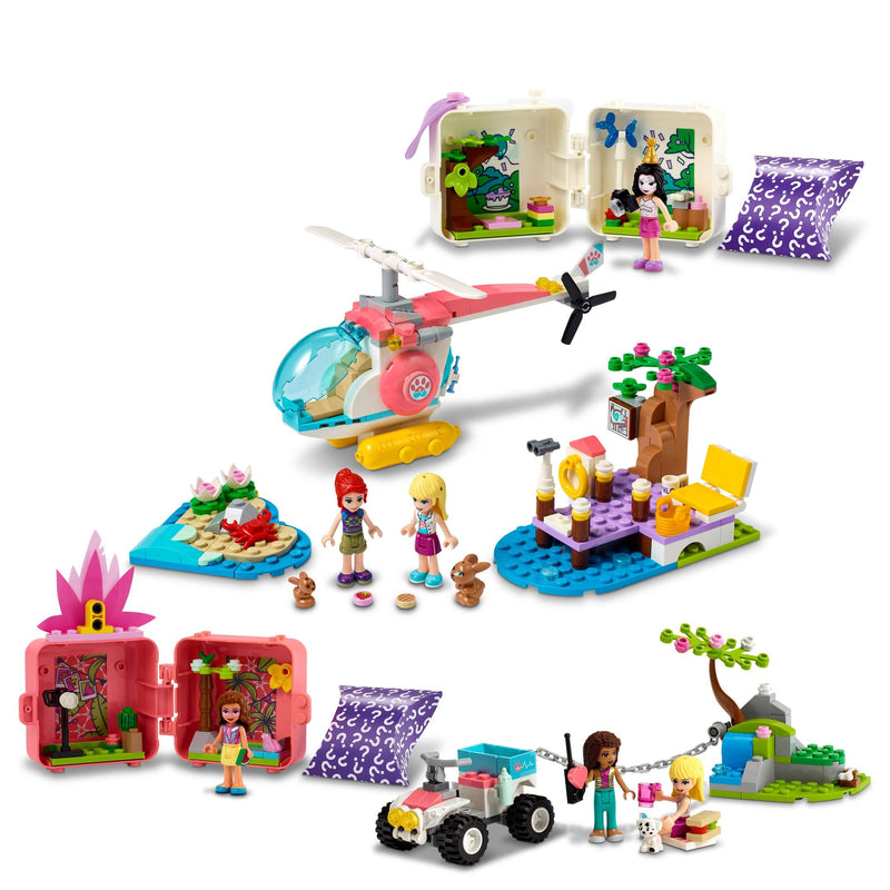 LEGO Friends Friends Bundle Pack, 4 in 1 Gift Set (Sets 41442, 41662, 41663, and 41692) - LEGO Friends Animal Gift Set (66673-1)