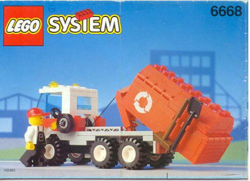 LEGO Town Recycle Truck (6668-1)