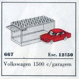 LEGO Classic 1:87 VW 1500 (667-1)