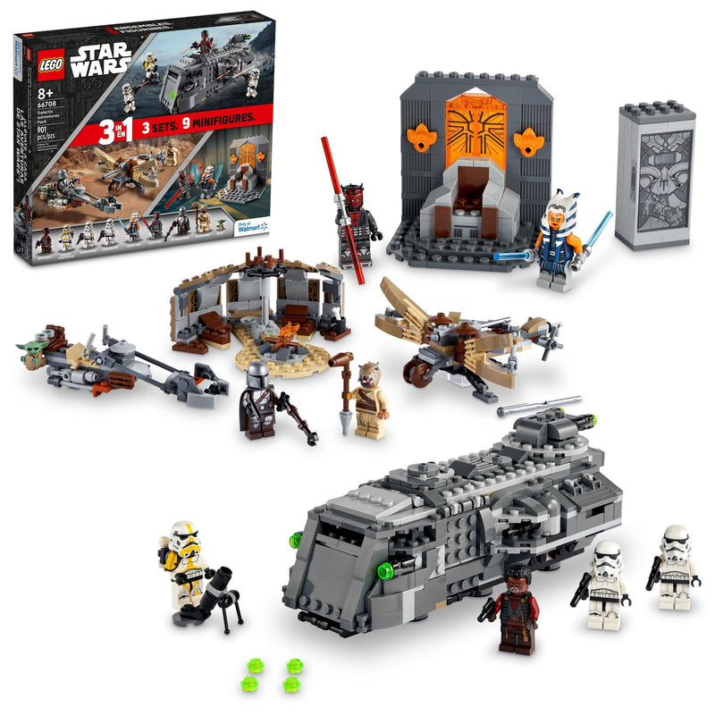 LEGO Star Wars Star Wars Bundle Pack, 3 in 1 (Sets 75299, 75310, and 75311) - Galactic Adventures Pack (66708-1)