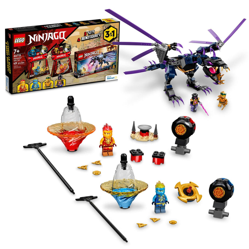 LEGO NINJAGO NINJAGO Bundle Pack, 3 in 1 (Sets 70688, 70690, and 71742) - NINJAGO Gift Set (66715-1)
