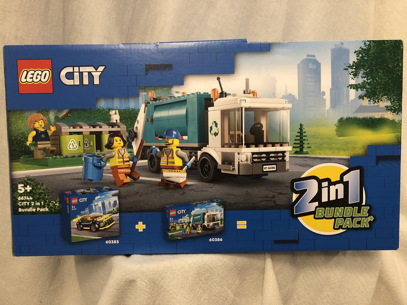 LEGO Town City Bundle Pack, 2 in 1 (Sets 60383 and 60386) (66744-1)