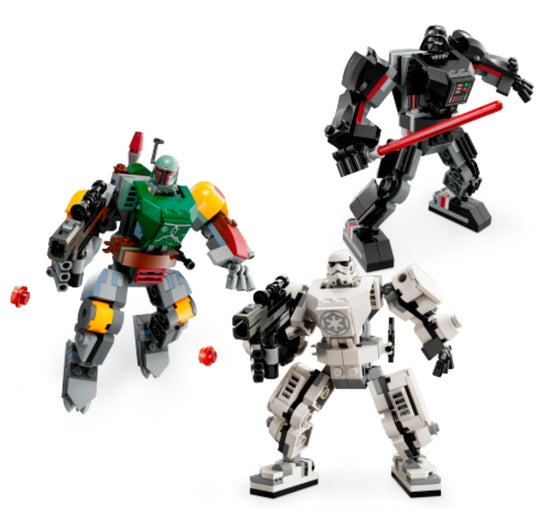 LEGO Star Wars Star Wars Bundle Pack, 3 in 1 Mech Value Pack (Sets 75368, 75369, and 75370) - Star Wars Mech 3-Pack (66778-1)