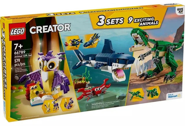 LEGO Creator Creator Bundle Pack (Sets 31058, 31088, and 31125) - Animal Gift Set (66789-1)