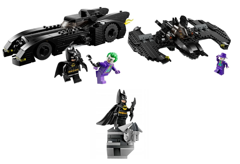 LEGO Super Heroes Super Heroes Bundle Pack, Batman, 3 in 1 Gift Set (Sets 30653, 76224, and 76265) - Batman vs. The Joker Gift Set (66790-1)