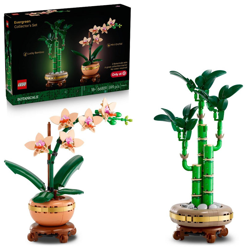 LEGO Botanicals Botanicals Bundle Pack (Sets 10343 and 10344) - Evergreen Collector's Set (66809-1)
