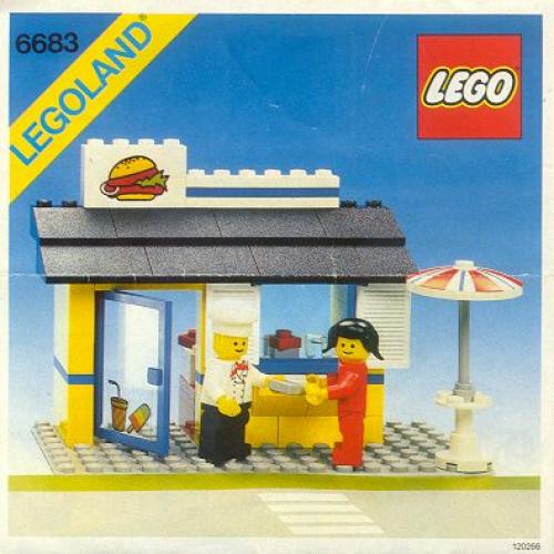 LEGO Town Burger Stand (6683-1)
