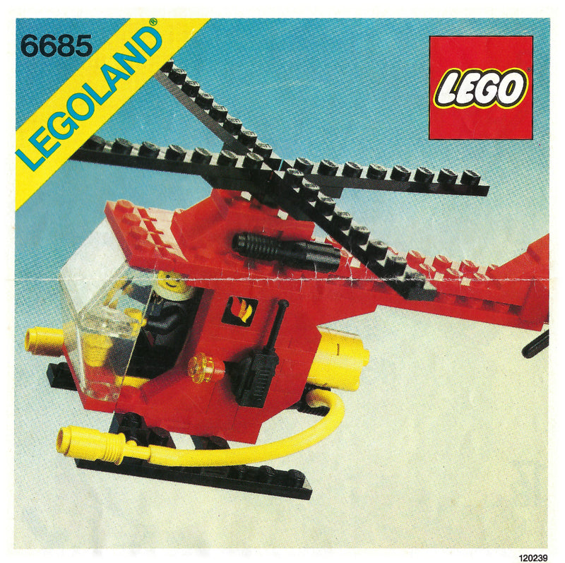 LEGO Town Fire Copter 1 (6685-1)
