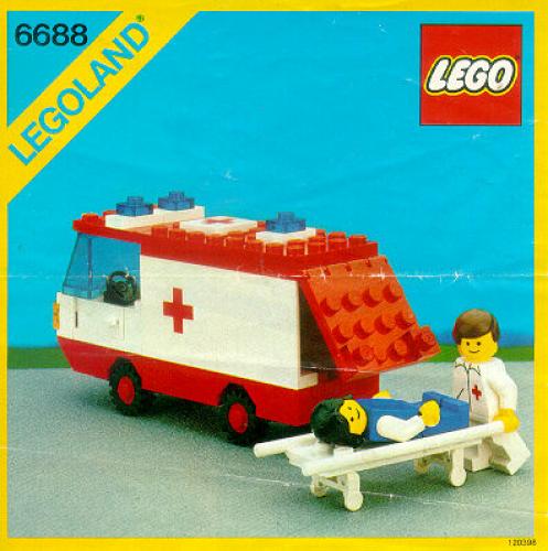 LEGO Town Ambulance (6688-1)
