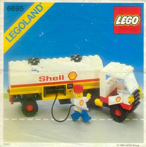 LEGO Town Shell Tanker (6695-1)