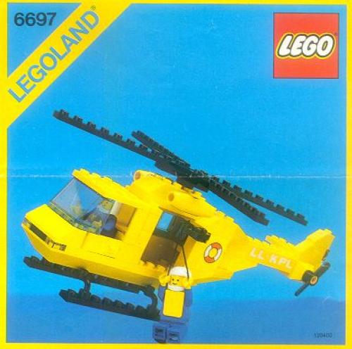 LEGO Town Rescue-I Helicopter (6697-1)