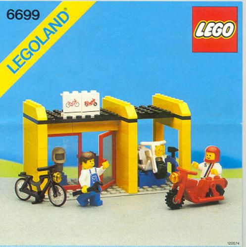 LEGO Town Cycle Fix-It Shop (6699-1)