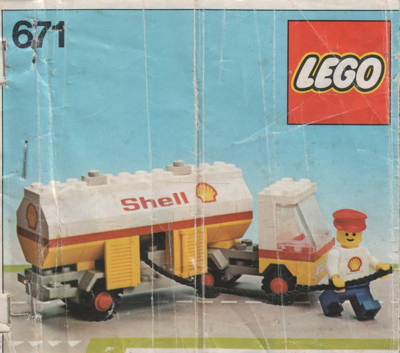 LEGO Town Shell Fuel Pumper (671-1)