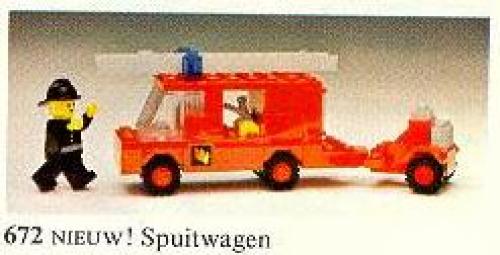 LEGO Town Fire Engine (672-1)