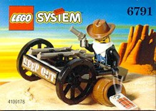 LEGO Western Bandit's Wheelgun polybag (6791-1)