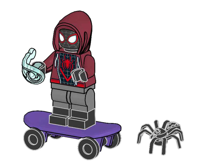 LEGO Super Heroes Miles Morales paper bag #1 (682303-1)