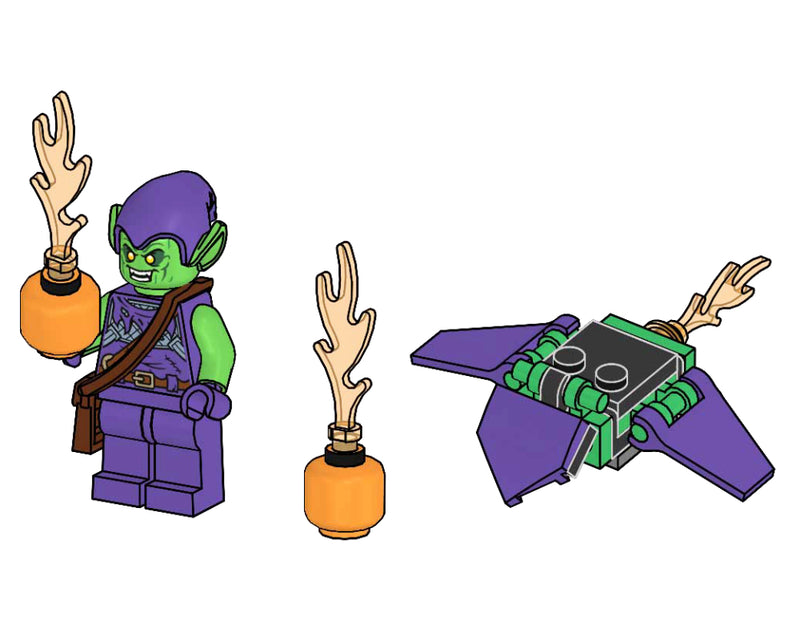 LEGO Super Heroes Green Goblin paper bag #1 (682304-1)