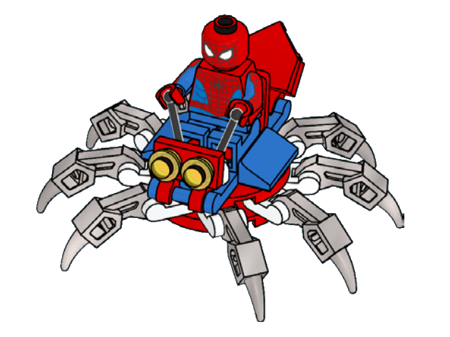 LEGO Super Heroes Spider-Man with Spider-Crawler paper bag (682404-1)
