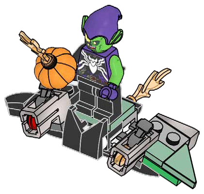 LEGO Super Heroes Venomised Green Goblin paper bag (682406-1)