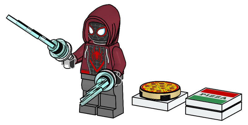 LEGO Super Heroes Miles Morales paper bag #3 (682503-1)