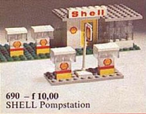 LEGO LEGOLAND Shell Station (690-1)