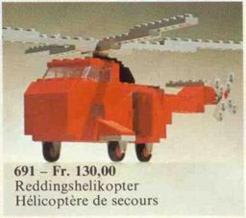 LEGO LEGOLAND Rescue Helicopter (691-1)