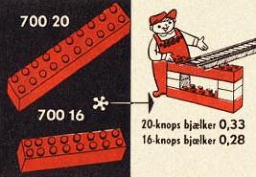 LEGO Classic Individual 2 x 8 Bricks (700.16-1)