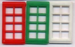 LEGO Classic Individual 1 x 4 x 2 Window (without glass) (700.B.1-1)