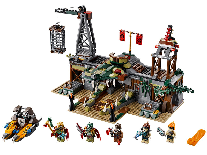 LEGO LEGENDS OF CHIMA The Croc Swamp Hideout (70014-1)