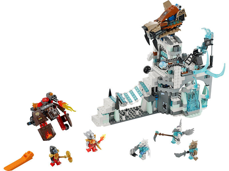 LEGO LEGENDS OF CHIMA Sir Fangar's Ice Fortress (70147-1)