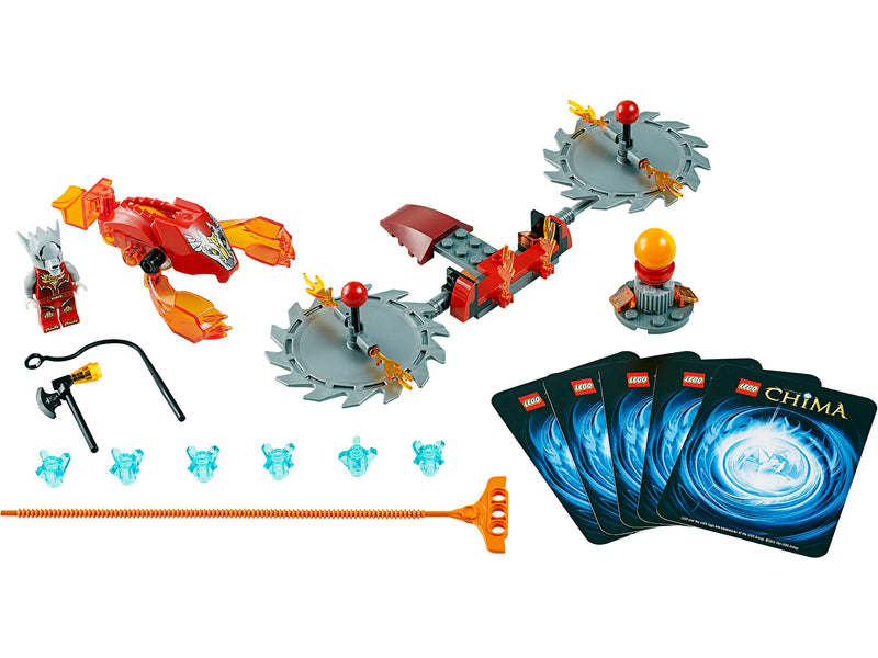 LEGO LEGENDS OF CHIMA Scorching Blades (70149-1)