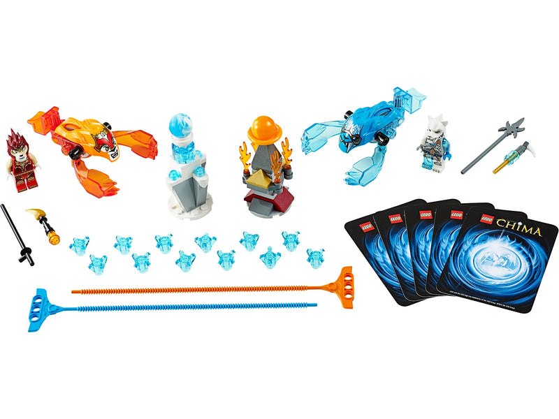 LEGO LEGENDS OF CHIMA Fire vs. Ice (70156-1)