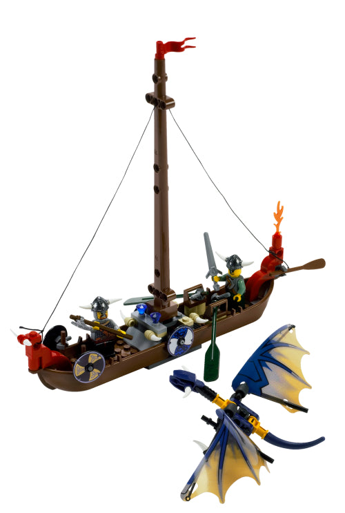 LEGO Vikings Viking Boat against the Wyvern Dragon (7016-1)