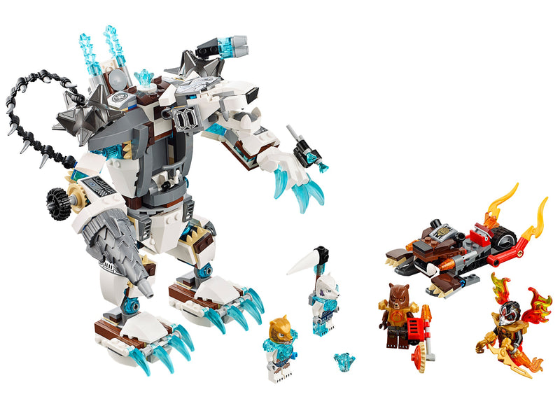 LEGO LEGENDS OF CHIMA Icebite's Claw Driller (70223-1)