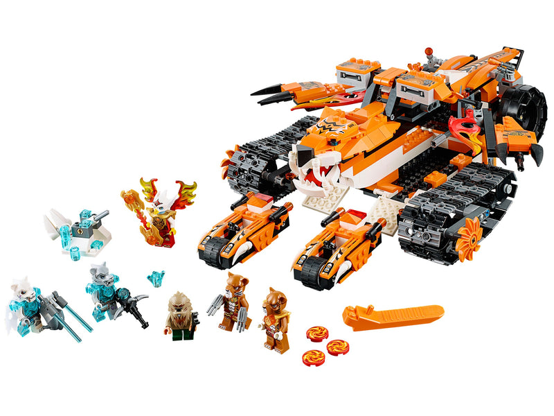 LEGO LEGENDS OF CHIMA Tiger's Mobile Command (70224-1)